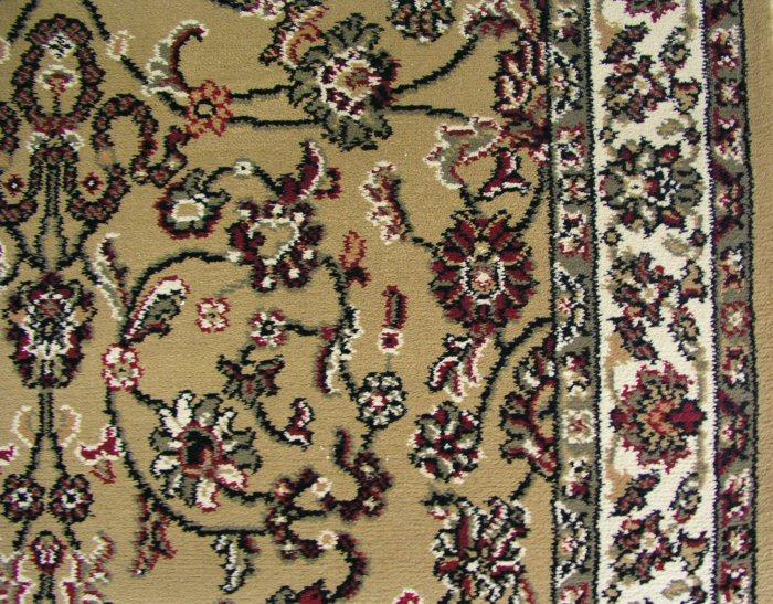 Concord Global Trading Area Rugs 3.11 x 5.7 Rect Persian Classics 2021 Gold Stair Runner and Area Rugs  Poly Turkey