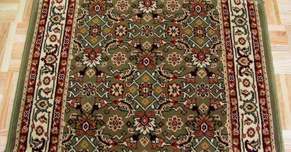 Persian Classics 2090 Red 31In Stair Runner and Area Rugs Poly Turkey