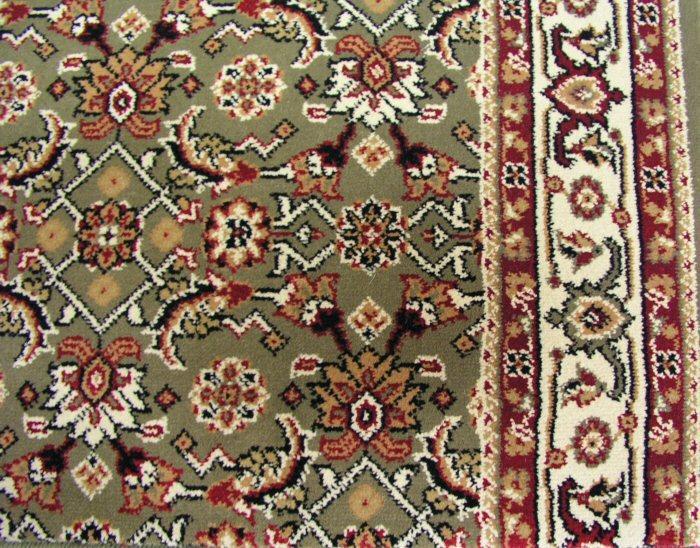 Concord Global Trading Area Rugs Persian Classics 2015 Green Stair Runner and Area Rugs  Poly Turkey