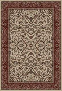 Concord Global Trading Area Rugs Persian Classics 2022 Ivory-Red Stair Runner and Area Rugs  Poly Turkey