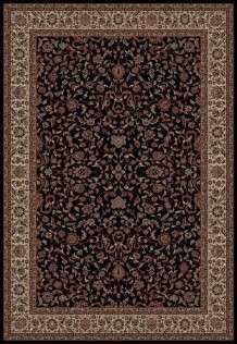 Concord Global Trading Area Rugs Persian Classics 2023 Black Stair Runner and Area Rugs  Poly Turkey