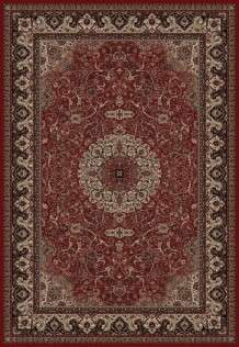 Concord Global Trading Area Rugs Persian Classics 2030 Red Stair Runner and Area Rugs  Poly Turkey