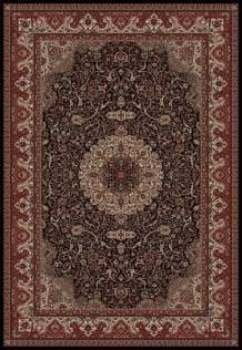 Concord Global Trading Area Rugs Persian Classics 2033 Black Stair Runner and Area Rugs  Poly Turkey