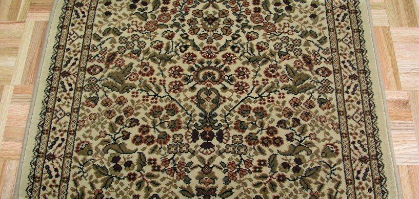 Concord Global Trading Area Rugs Persian Classics 2092 Ivory Stair Runner and Area Rugs  Poly Turkey