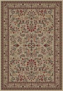 Concord Global Trading Area Rugs Persian Classics 2092 Ivory Stair Runner and Area Rugs  Poly Turkey