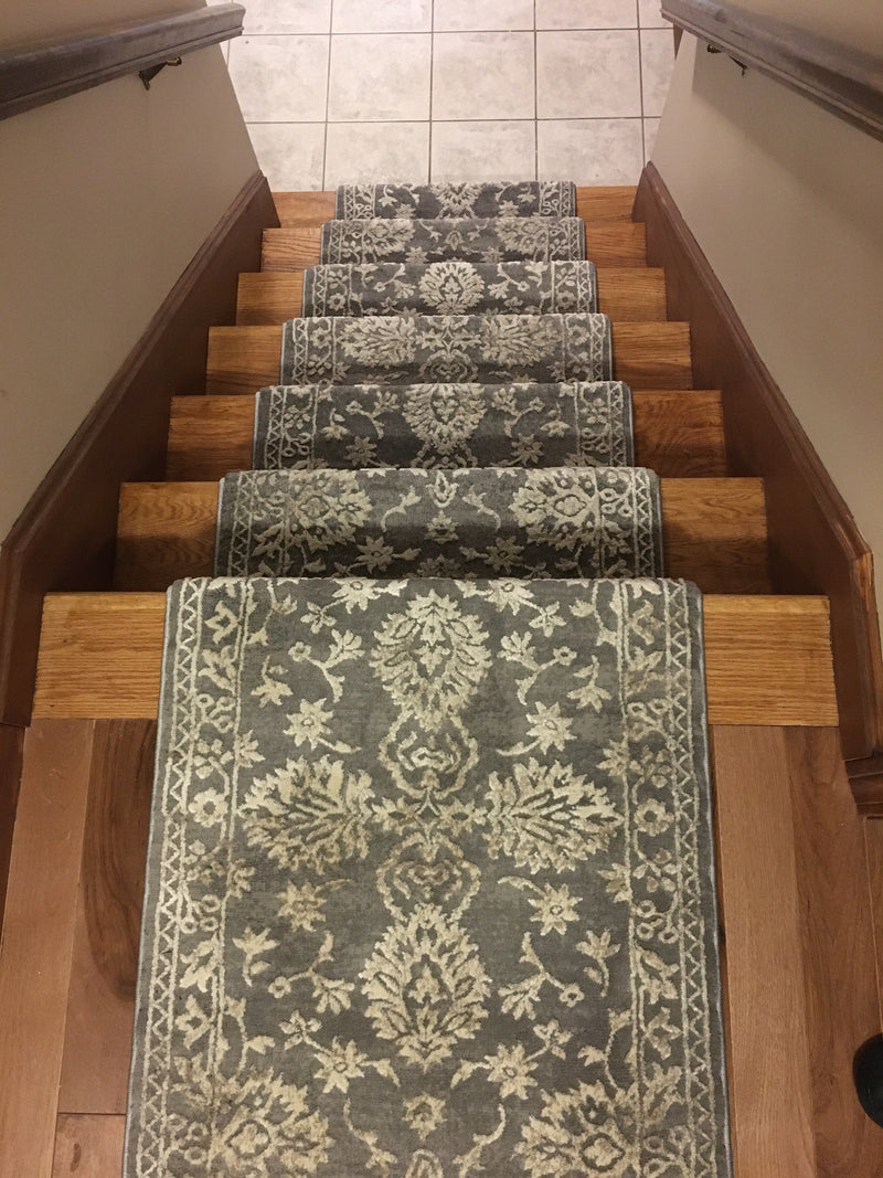 Concord Global Trading Area Rugs Thema Area Rug and Stair Runner 2981 Beige Grey Poly Made In Turkey
