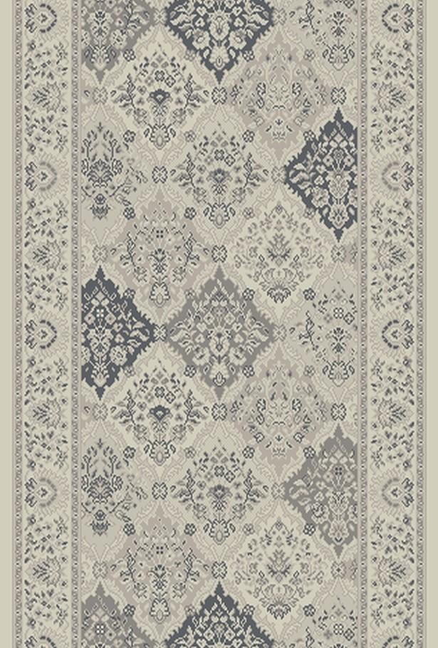 Kashan Ivory-Grey Stair Runners 2782 By Rug Depot 8 Sizes Nashua