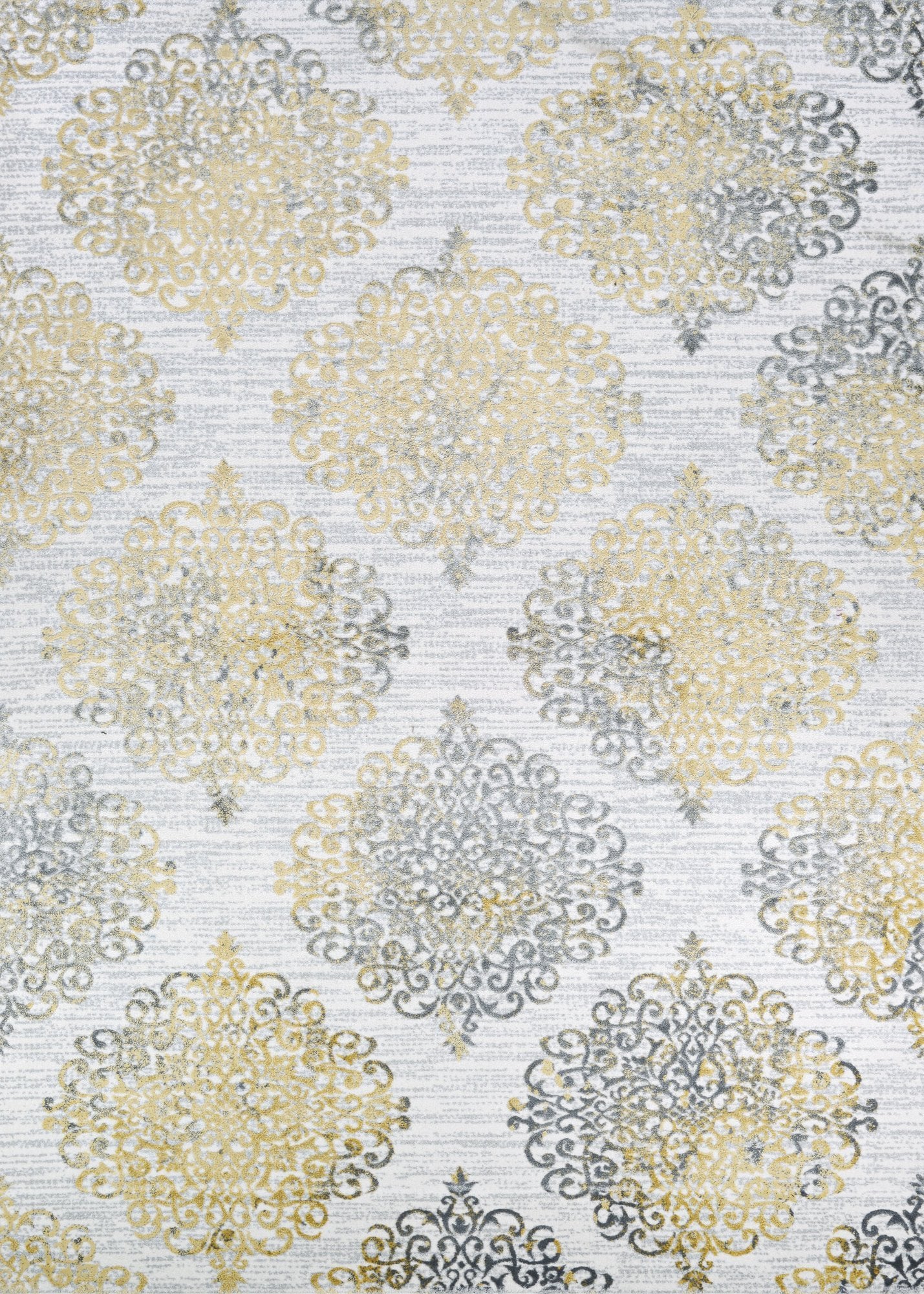 Couristan Area Rugs Calinda Montebello Gold-Silver Area Rugs 5176-0747 Made In Turkey