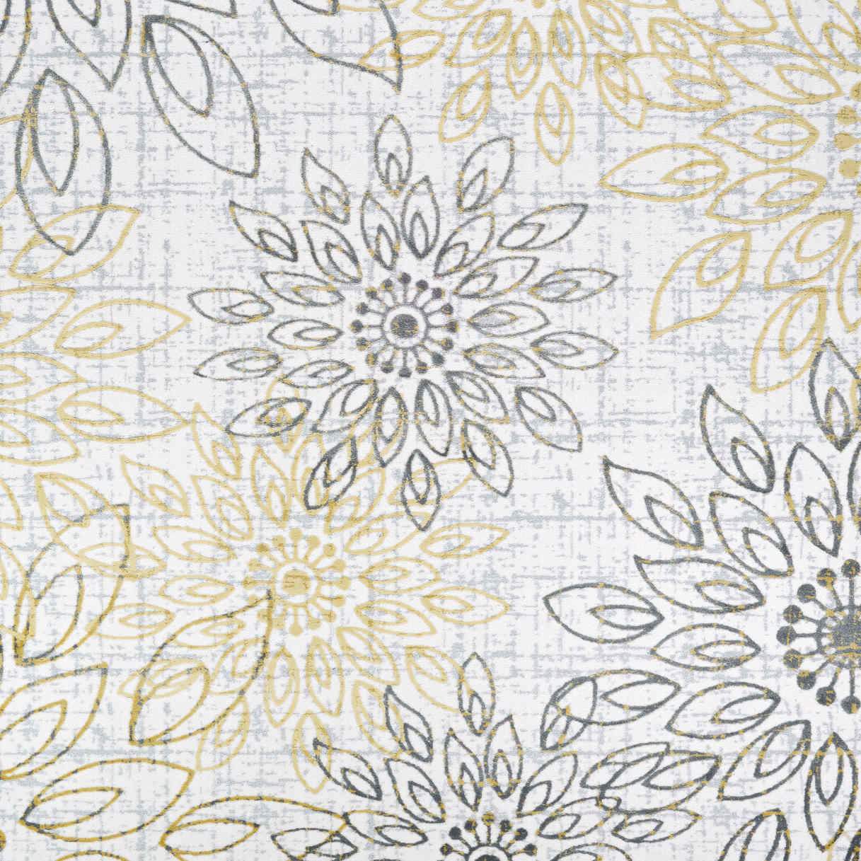 Couristan Area Rugs Calinda Summer Bliss Gold-Silver Area Rugs 5175-0747 Made In Turkey