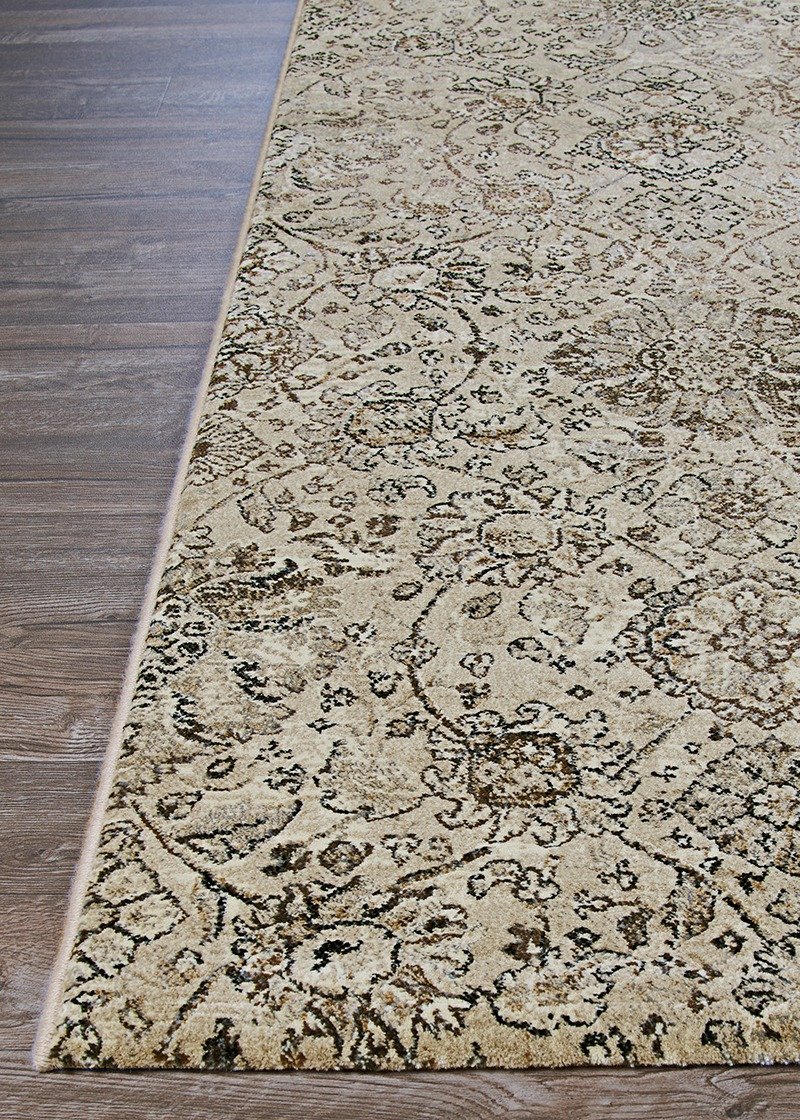 Couristan Area Rugs Easton Area Rugs 6335-6343 Beige in 43 Sizes and Unique Shapes