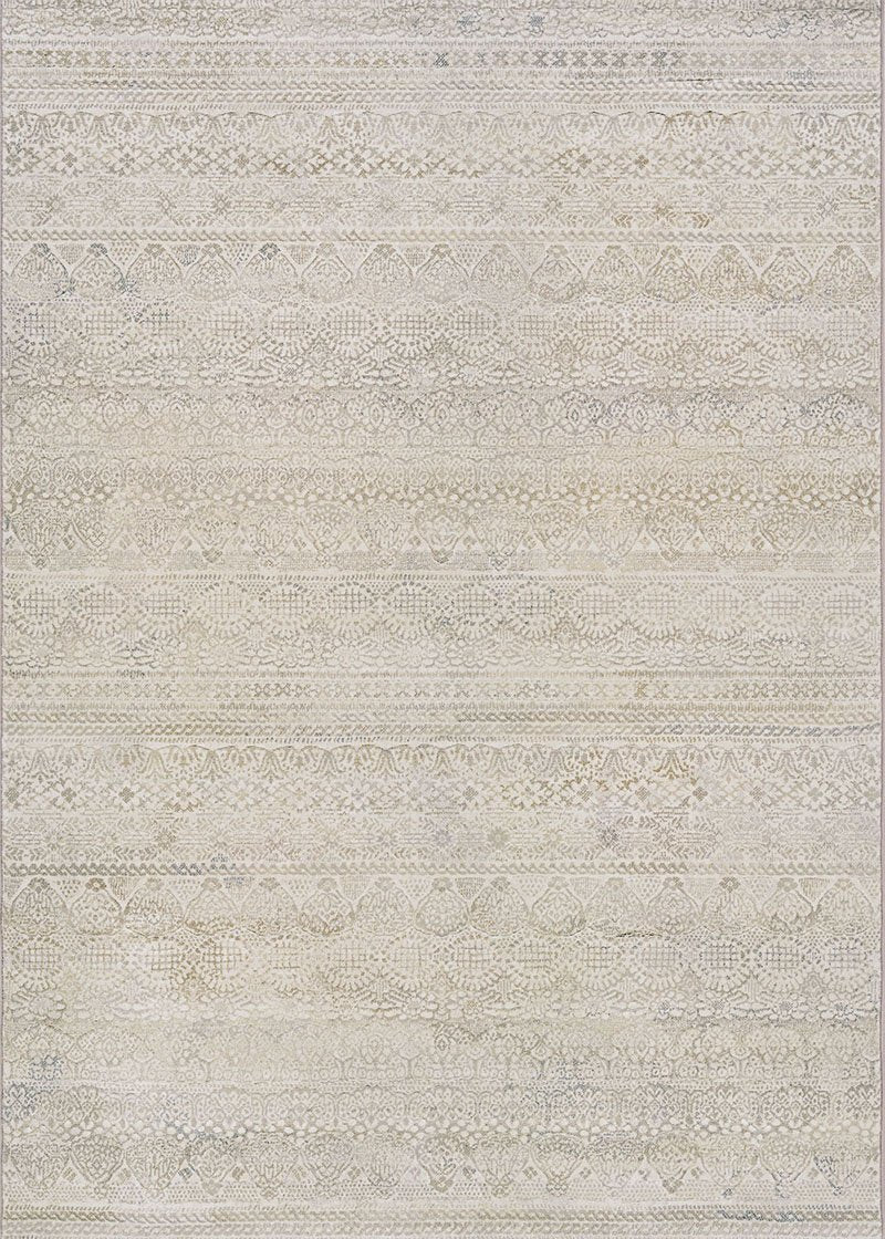 Couristan Area Rugs Easton Area Rugs 6822-6575 Ivory in 43 Sizes and Unique Shapes