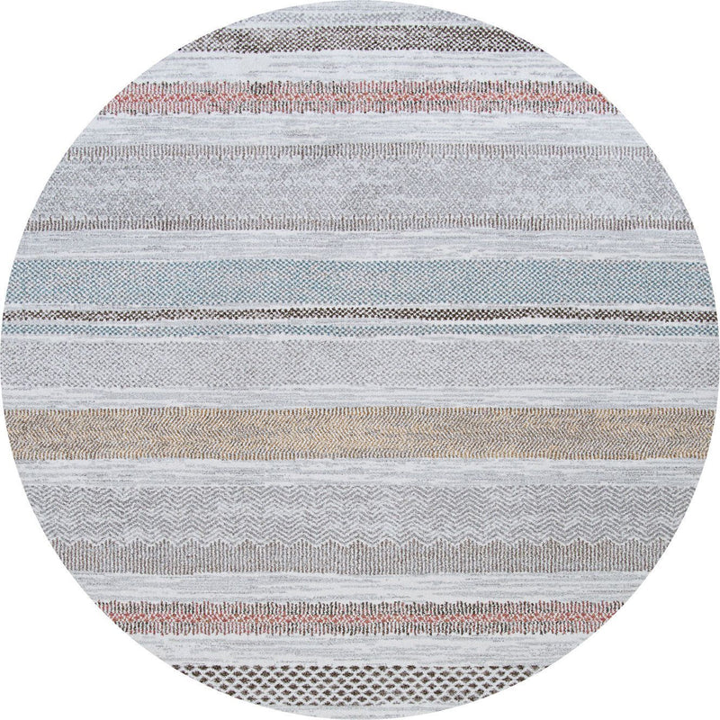 Round Couristan Area Rugs Nomad Area Rugs By Couristan 2664-3646 Hillside Poly Made In Belgium