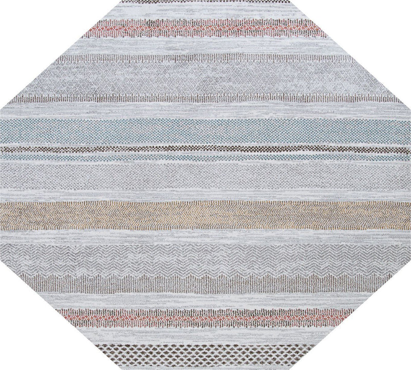 Octagon Couristan Area Rugs Nomad Area Rugs By Couristan 2664-3646 Hillside Poly Made In Belgium