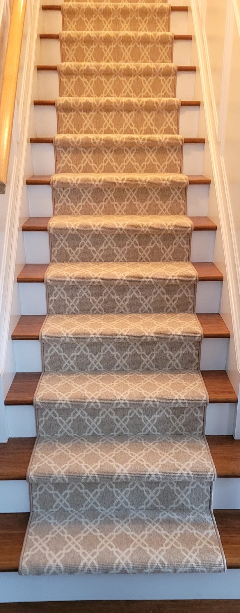 Couristan Custom Stair Runner Grove Sand PT32-0001 Beige Stair Runner and Matching Area Rugs