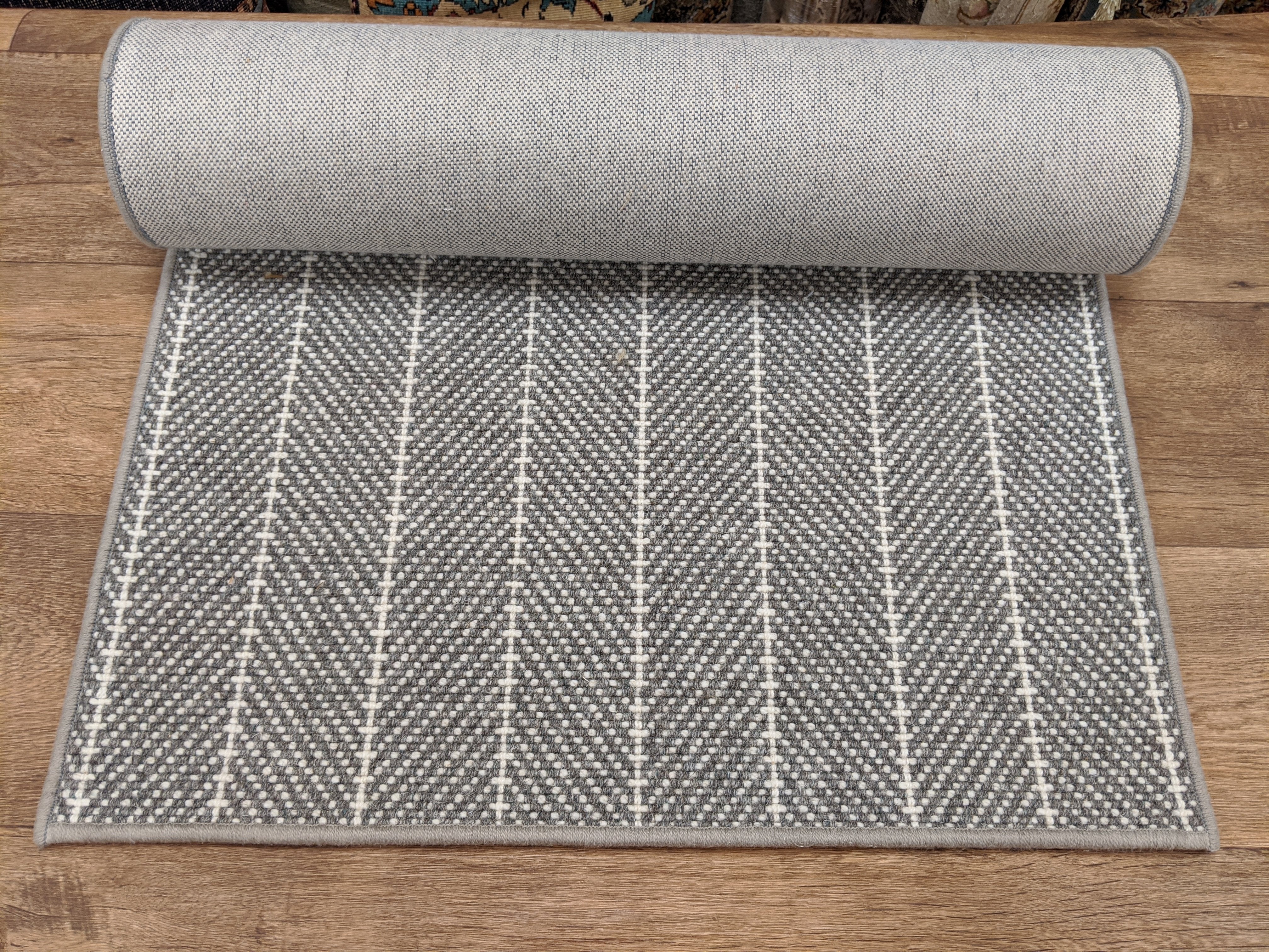 Addington 6251-0004 DK Grey Herringbone Wool Assorted Products