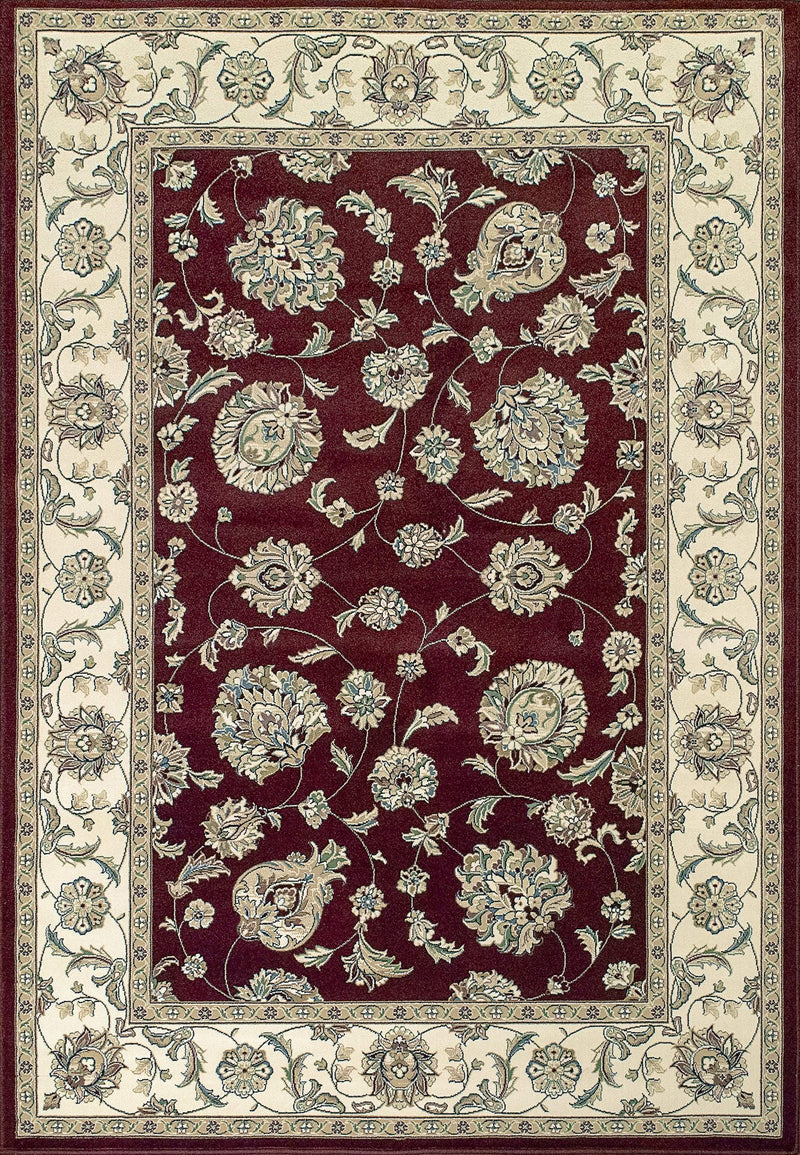Dynamic Area Rugs 2 x 3.11 Ancient Garden Area Rugs 57365-1464 Red 100% Poly Belgium 14 Sizes
