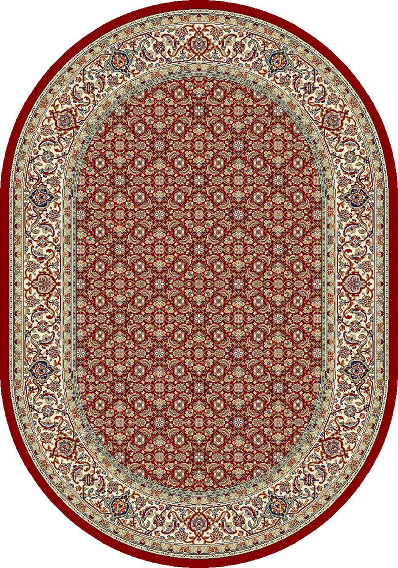 Dynamic Area Rugs Ancient Garden Area Rugs 57011-1414  Red 100% Poly Belgium 13 Sizes