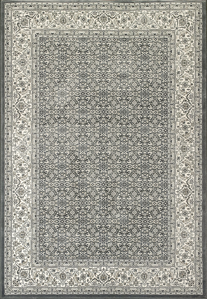 Dynamic Area Rugs Ancient Garden Area Rugs 57011-5666 Grey 100% Poly Belgium 13 Sizes