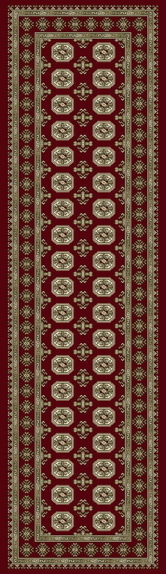 Dynamic Area Rugs Ancient Garden Area Rugs 57102-1293 Red  Poly 17 Sizes Belgium