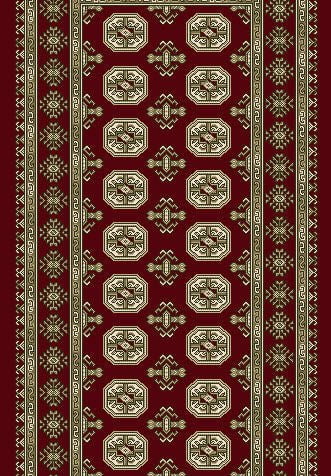 Dynamic Area Rugs Ancient Garden Area Rugs 57102-1293 Red  Poly 17 Sizes Belgium