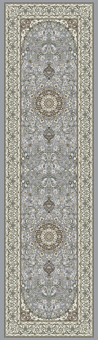 Dynamic Area Rugs Ancient Garden Area Rugs 57119-4646 Blue 100% Poly Belgium 17 Sizes