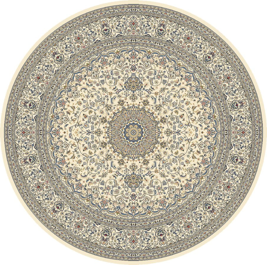 Dynamic Area Rugs Ancient Garden Area Rugs 57119-6464 Ivory 100% Poly Belgium 17 Sizes
