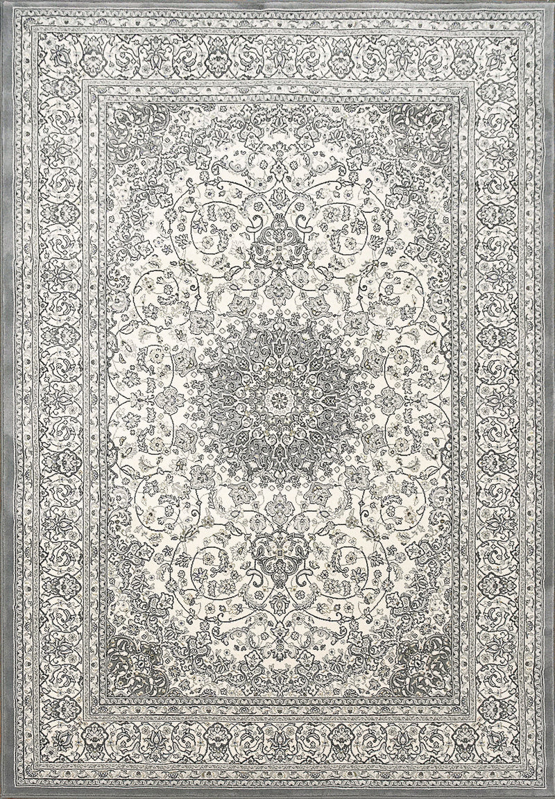 Dynamic Area Rugs Ancient Garden Area Rugs 57119-6656 Ivory 100% Poly Belgium 17 Sizes