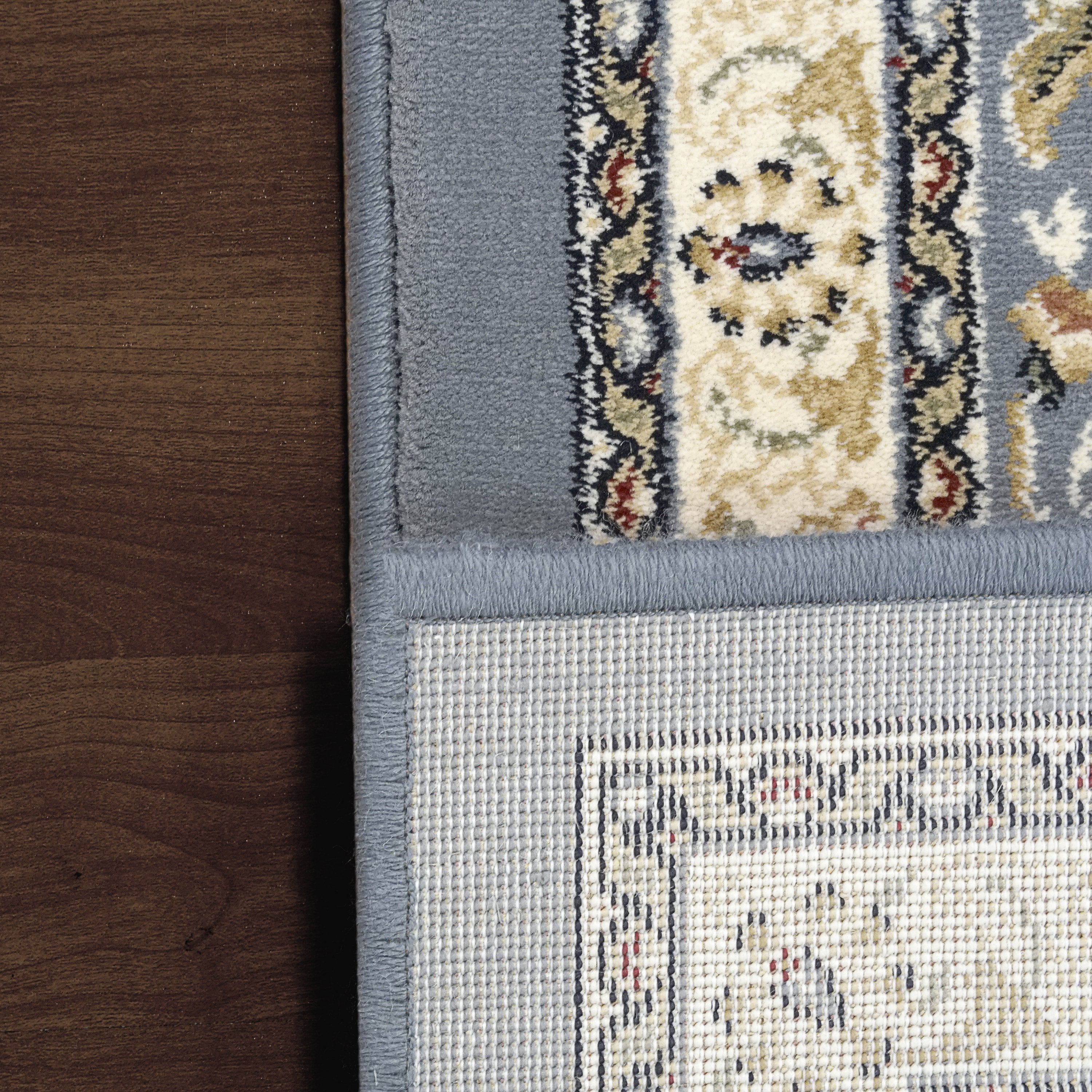 Close up Dynamic Area Rugs Ancient Garden Area Rugs 57120-6464 Ivory 100% Poly Belgium 13 Sizes