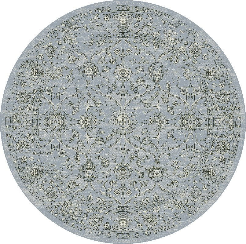 Dynamic Area Rugs Ancient Garden Area Rugs 57136-4646 Blue 100% Poly Belgium 17 Sizes