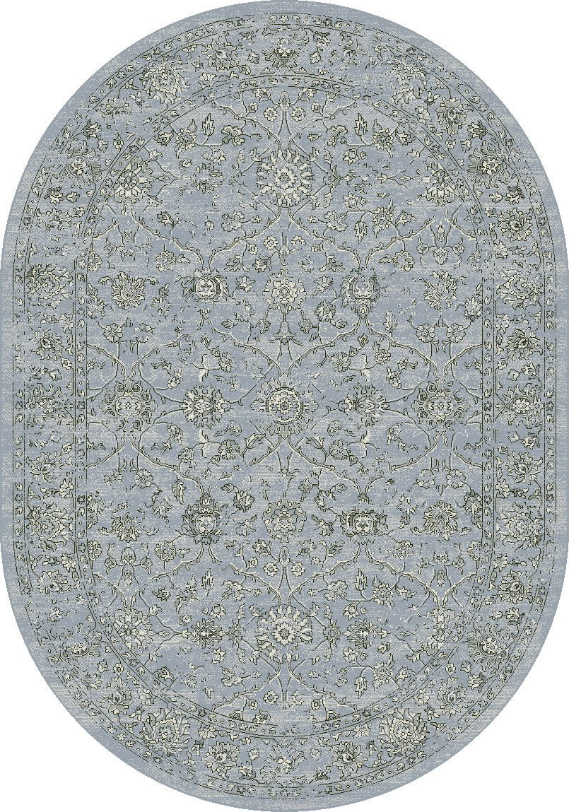 Dynamic Area Rugs Ancient Garden Area Rugs 57136-4646 Blue 100% Poly Belgium 17 Sizes