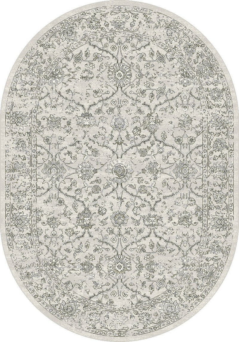 Dynamic Area Rugs Ancient Garden Area Rugs 57136-9696 Grey 100% Poly Belgium 17 Sizes