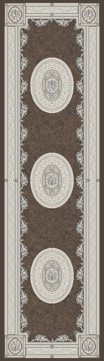 Dynamic Area Rugs Ancient Garden Area Rugs 57226-3295 Brown Poly 12 Sizes Belgium