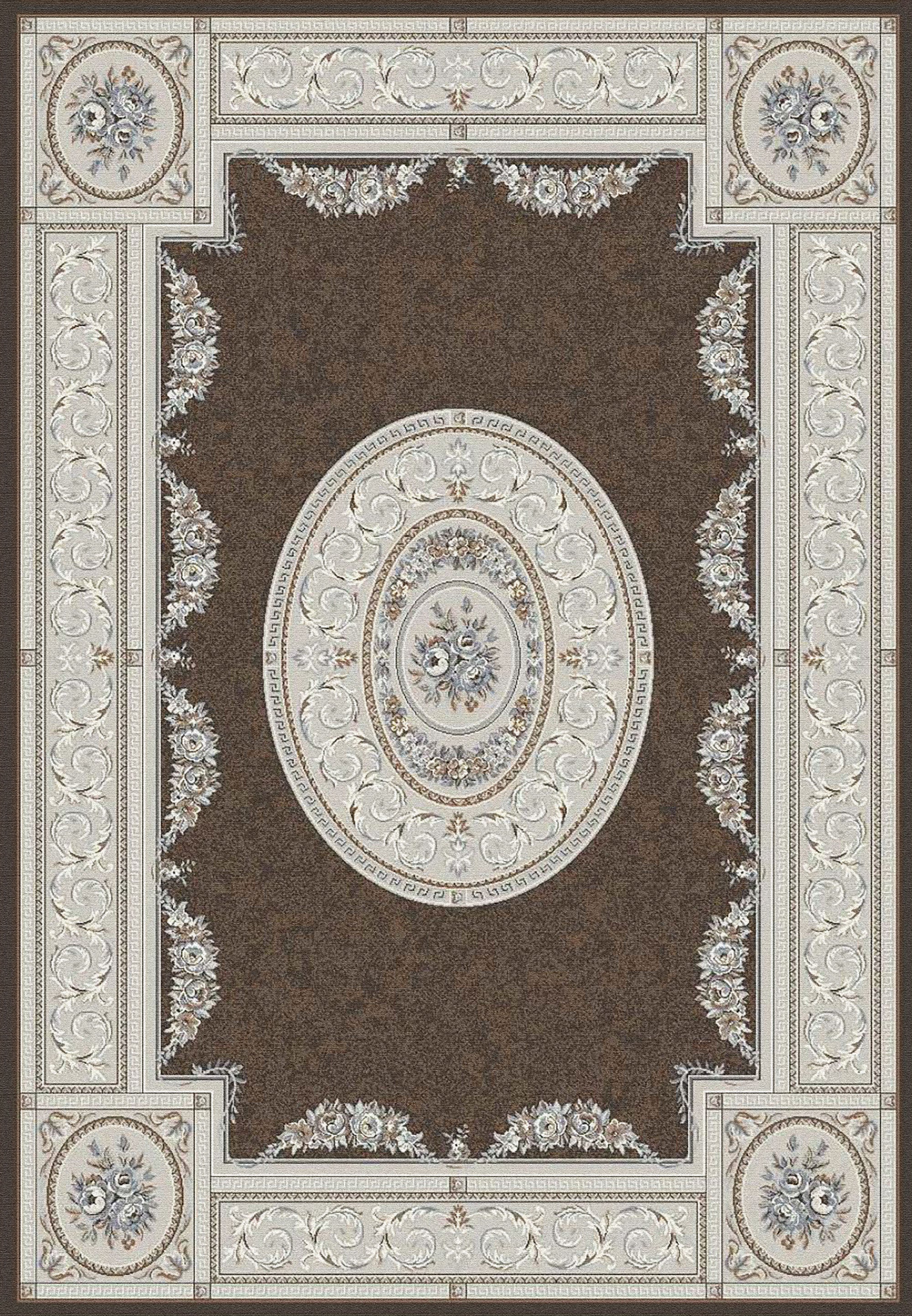 Dynamic Area Rugs Ancient Garden Area Rugs 57226-3295 Brown Poly 12 Sizes Belgium