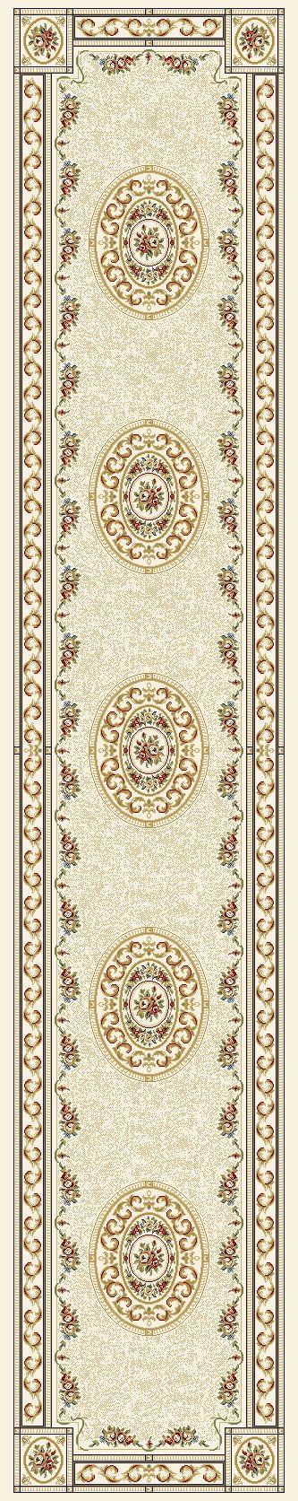 Dynamic Area Rugs Ancient Garden Area Rugs 57226-6464 Cream Poly 12 Sizes Belgium