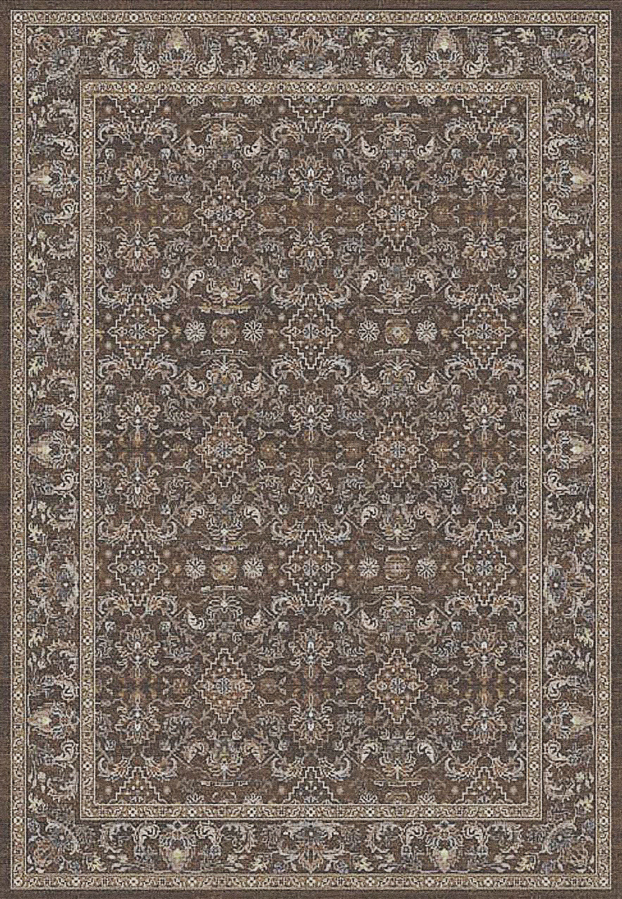 Dynamic Area Rugs Ancient Garden Area Rugs 57276-3235 Brown Poly 17 Sizes Belgium