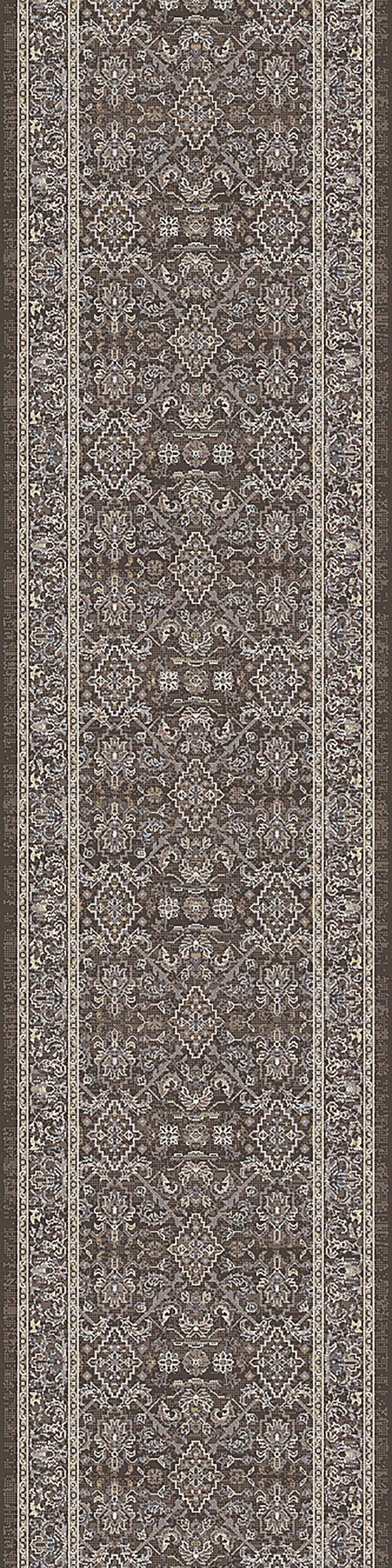Dynamic Area Rugs Ancient Garden Area Rugs 57276-3235 Brown Poly 17 Sizes Belgium