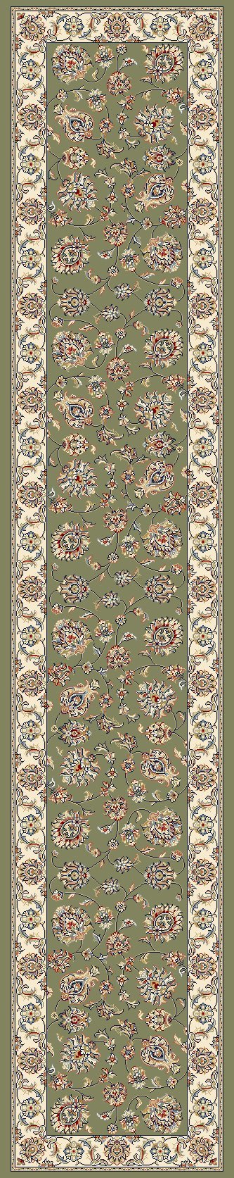 Dynamic Area Rugs Ancient Garden Area Rugs 57365-4464 Green 100% Poly Belgium 14 Sizes