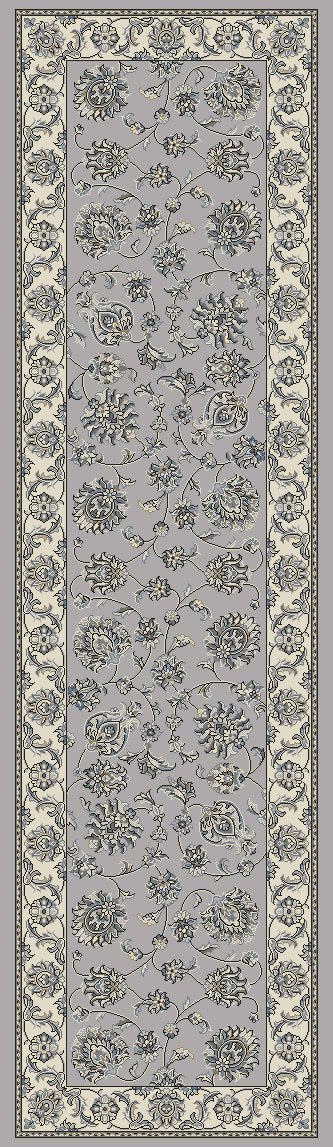 Dynamic Area Rugs Ancient Garden Area Rugs 57365-9666 Soft Grey 100% Poly Belgium 14 Sizes