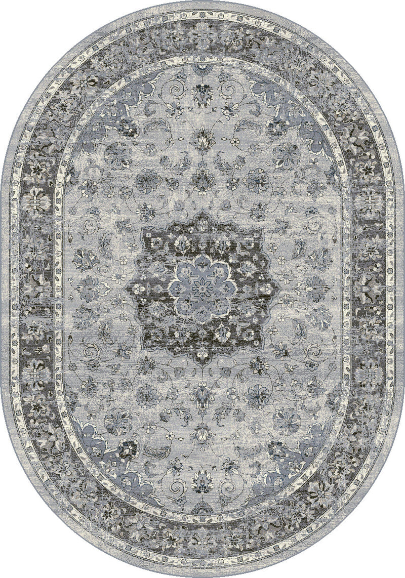 Dynamic Area Rugs Ancient Garden Area Rugs 57559-9656 Grey Poly 12 Sizes Belgium