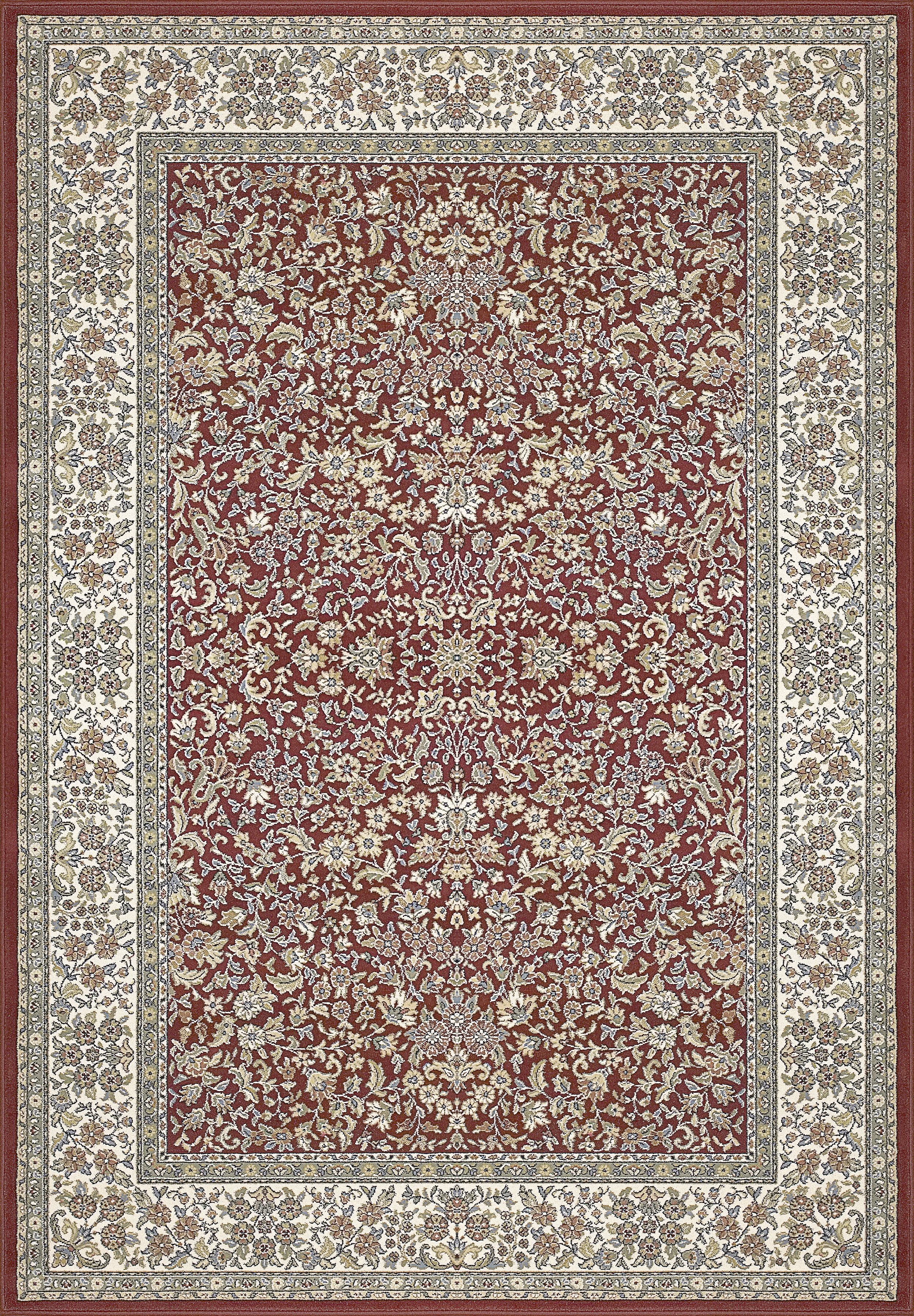 Dynamic Rugs Area Rugs Ancient Garden  Area Rugs  57078-1414 Red  Poly 8 Sizes Belgium