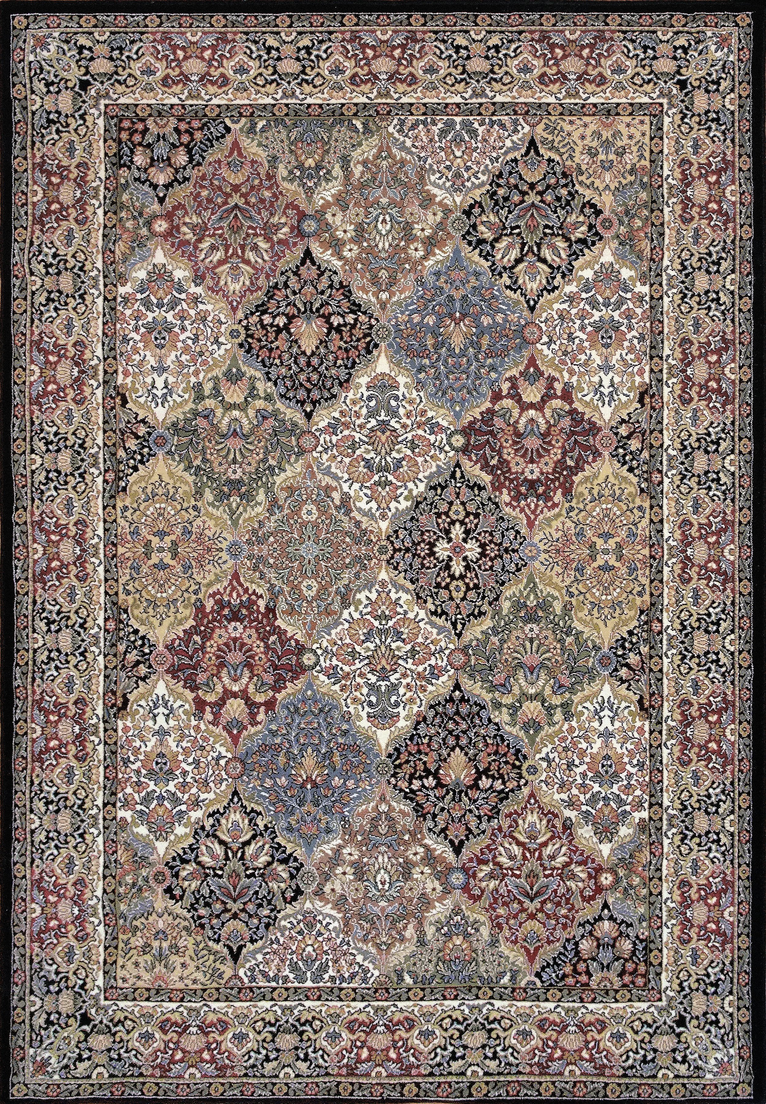 Dynamic Rugs Area Rugs Ancient Garden Area Rugs Panel 57008-3233 Multi Poly 13 Sizes