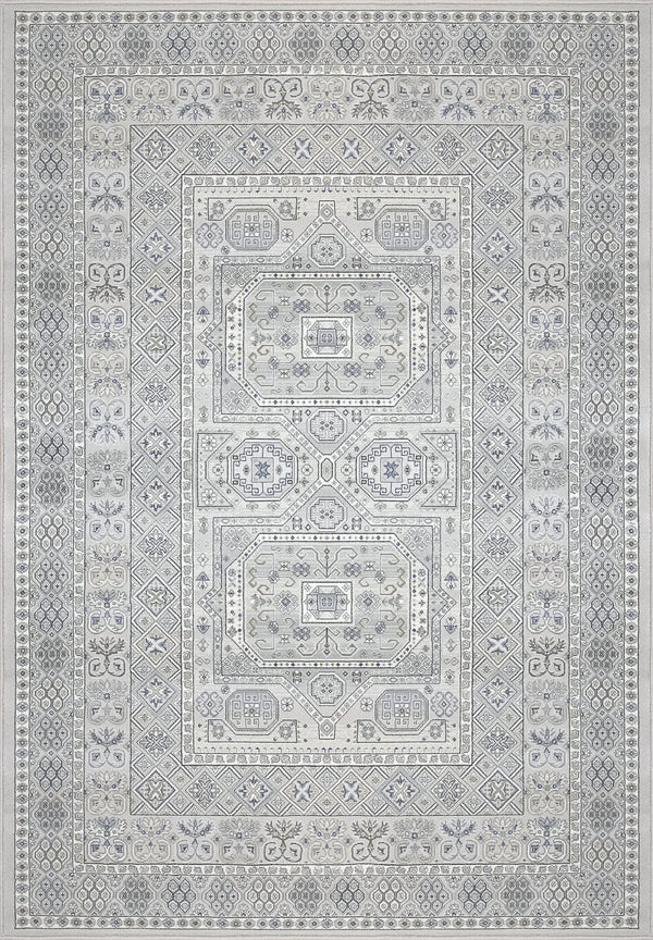 Dynamic Rugs Area Rugs Ancient Garden Grey Area Rugs Geometric 57147-9696  Poly 8 Sizes Belgium