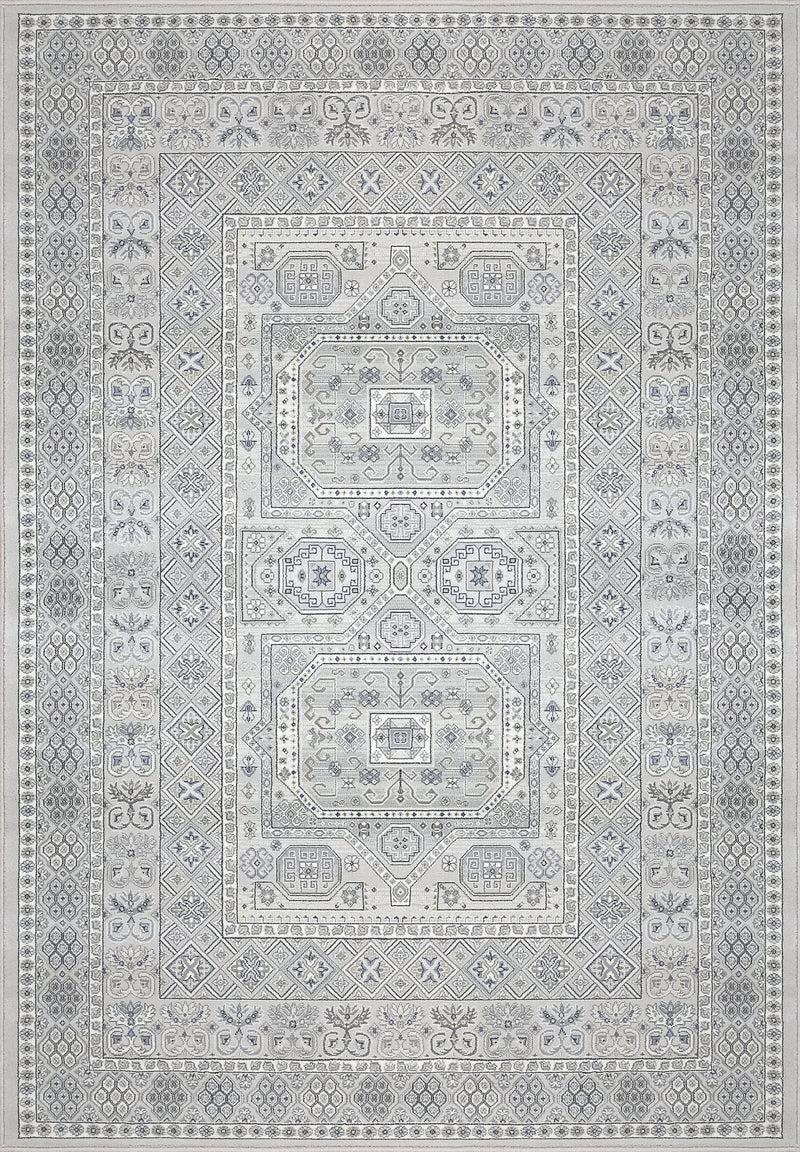 Dynamic Rugs Area Rugs Ancient Garden Grey Area Rugs Geometric 57147-9696  Poly 8 Sizes Belgium