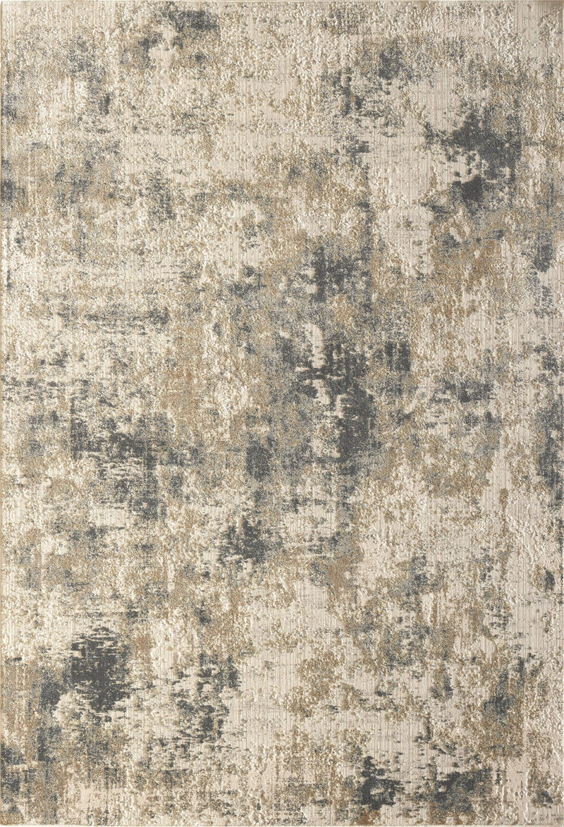 Dynamic Rugs Area Rugs Dynamic Quartz 27031-180 Ivory/Gold/Grey  Viscose/Polyester 53 Sizes Available