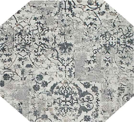 Dynamic Rugs Area Rugs Dynamic Quartz Area Rugs 25010-190Light Grey  Viscose/Polyester 38 Sizes 