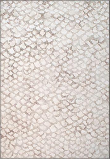 Dynamic Rugs Area Rugs Eclipse Area Rugs 64194-8565 Ivory Unique Area Rug Shapes 37 Sizes