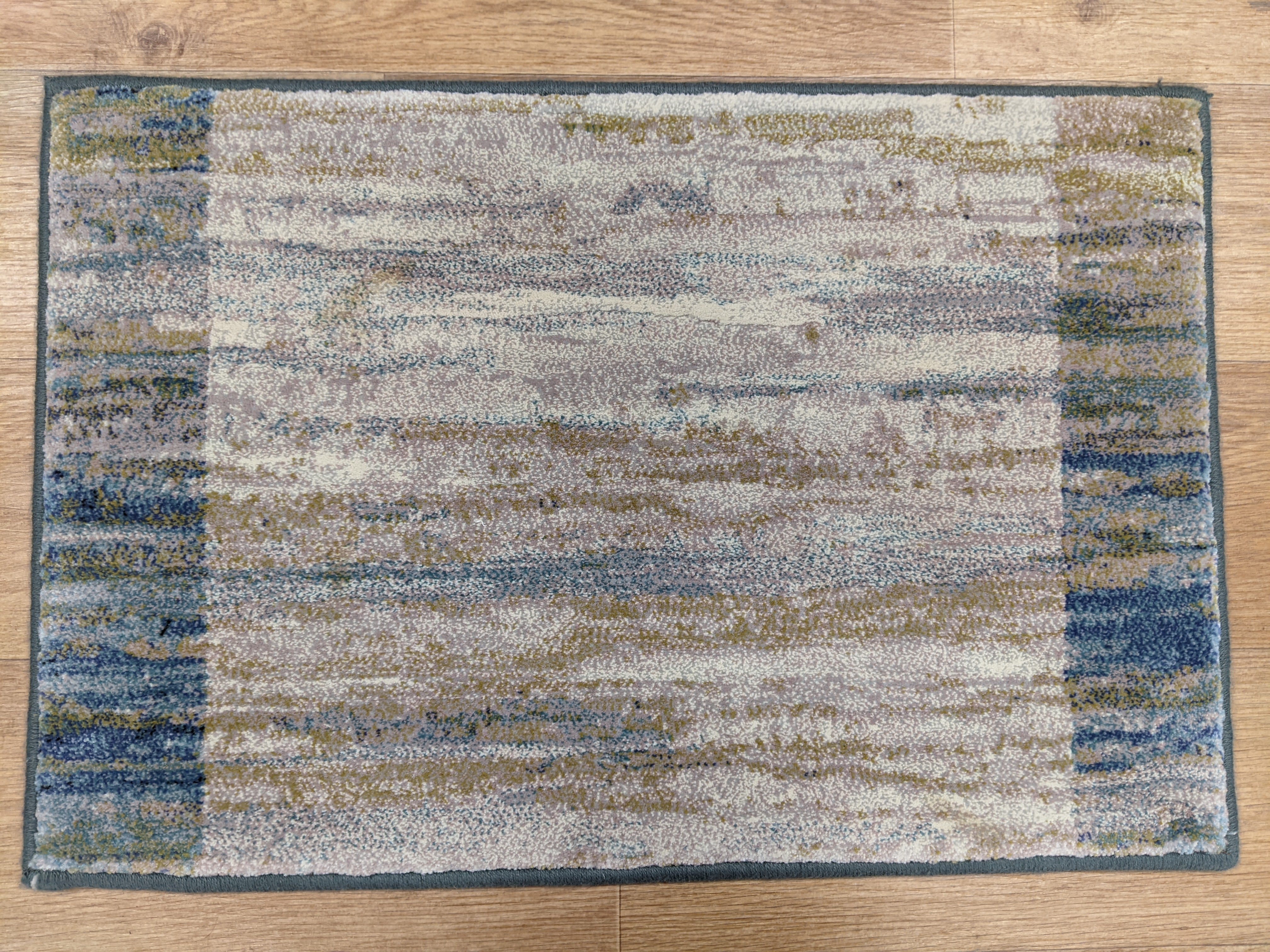 Dynamic Rugs Stair Runners Eclipse Stair Runner 79138-6191 Blue 26 and 31 Inch Roll Runner