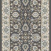 Dynamic Rugs Stair Runners Yazd 2803-910 DK-Grey Stair Runner and Matching Area Rugs