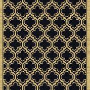 Dynamic Rugs Stair Runners Yazd 2816-090 Black Stair Runner and Matching Area Rugs