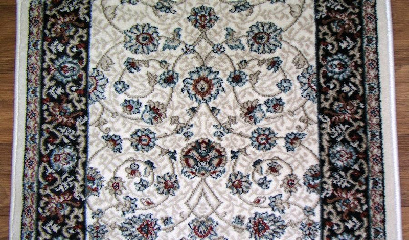 Dynamic Rugs Stair Treads Melody Stair Runner and Stair Treads  Ivory 985022-414 By Dynamic Rugs